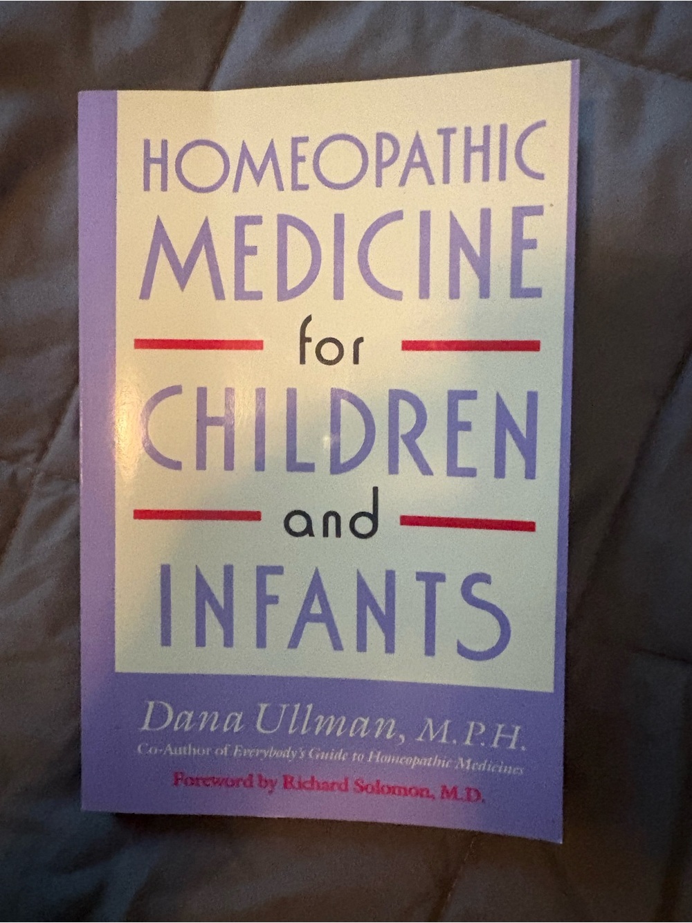 Homeopathic medicine for children and infants book